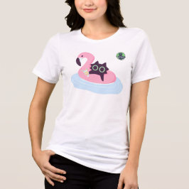 Camiseta Verão do Gato Legal - O Alaska Cat Cafe