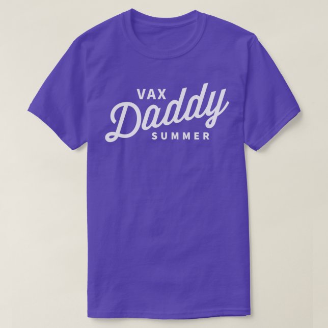 Camiseta Verão do Vax Daddy (Frente do Design)