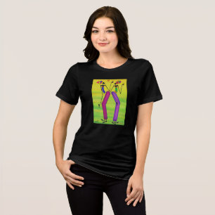 Camiseta Verão e Férias, Alegria e Felicidade da Arte Afric