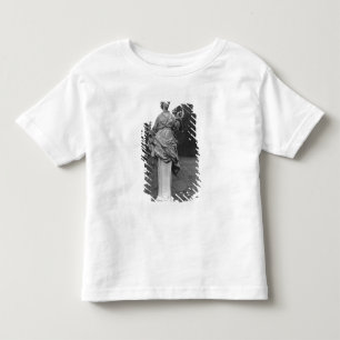 Camiseta Verão, estátua nos jardins
