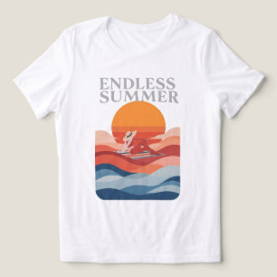 Camiseta Verão Infinito - Trô Sunset & Beach Vibes