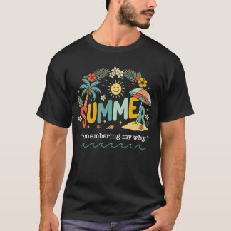 Camiseta Verão Lembrando Meu Porquê
