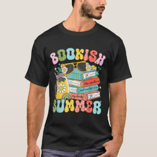 Camiseta Verão Literário Elegante Leitura Para Amantes De L