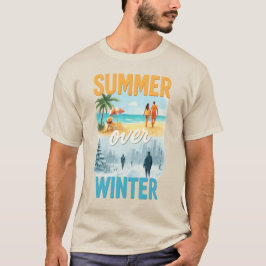 Camiseta Verão no inverno