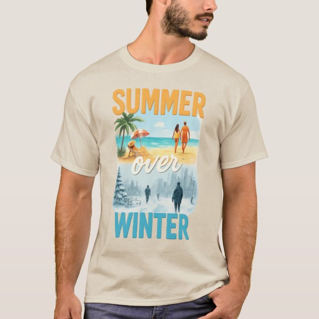 Camiseta Verão no inverno (Frente)