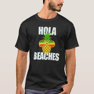 Camiseta Verão Pineapple Sun Glass Cruze Hola Beaches