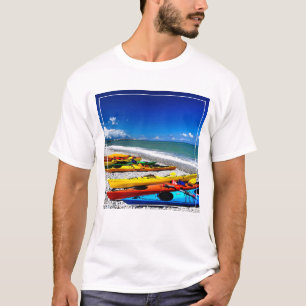 Camiseta Verão que Kayaking
