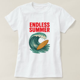 Camiseta Verão sem fim: Ande pela onda