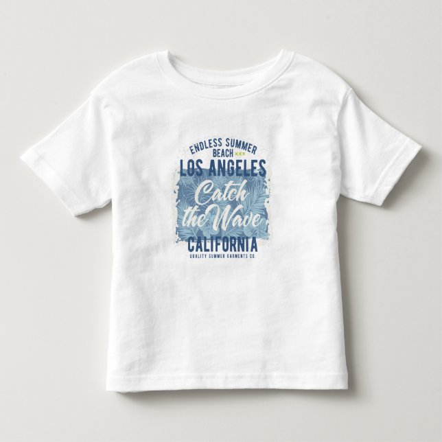 Camiseta Verão Sem Fim – Los Angeles Pegue a Onda (Frente)