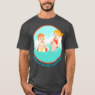 Camiseta Verão significa natação 27