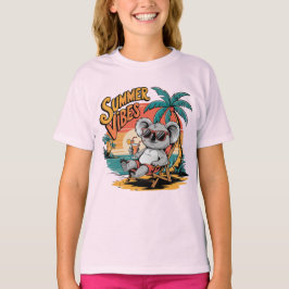 Camiseta verão vibes koala