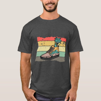 Camiseta 🌴 verão vibra em cada 🌊 passo