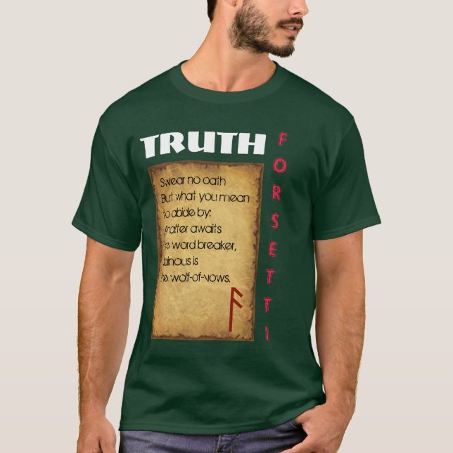 Camiseta Verdade de Havamal (Frente)