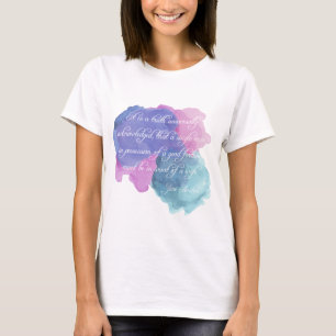 Camiseta Verdade de Jane Austen- reconhecida universal