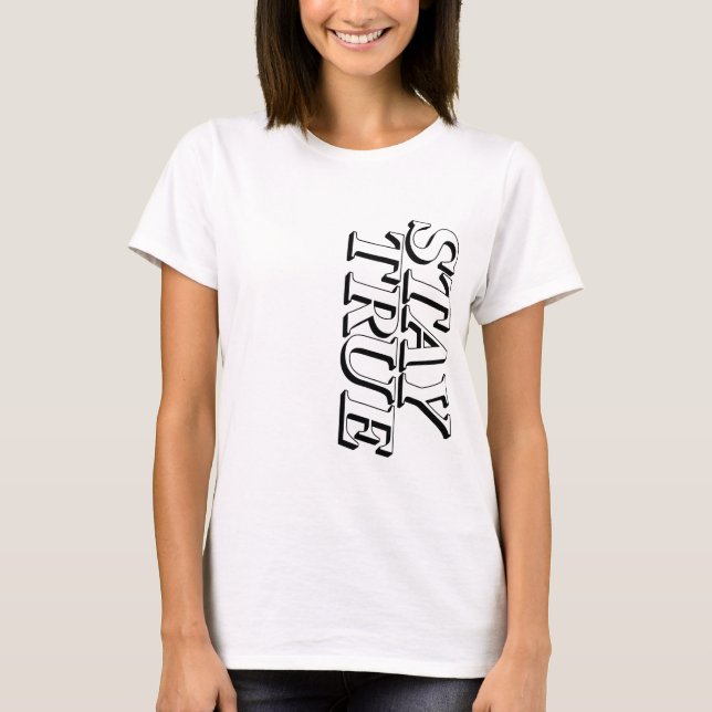 Camiseta verdadeira da estada (Frente)