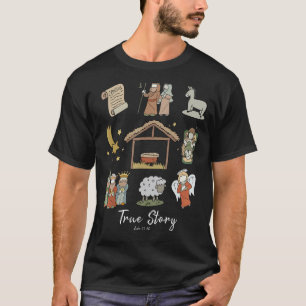 Camiseta Verdadeira História Natalino Nascimento Fé Baseada