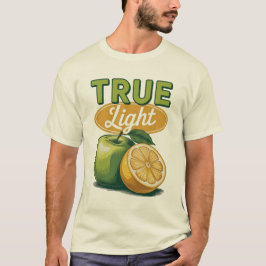Camiseta Verdadeiramente Verde Maçã Limão Retro-Faith Tee