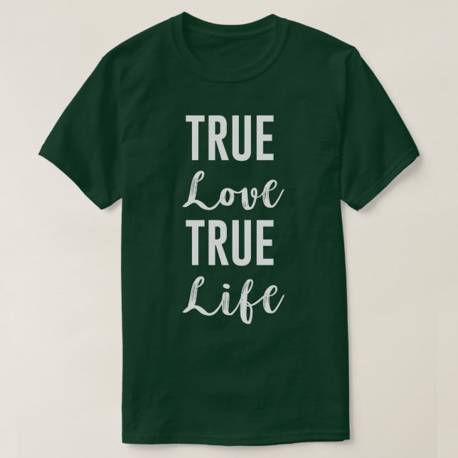 Camiseta Verdadeiro Amor (Frente do Design)