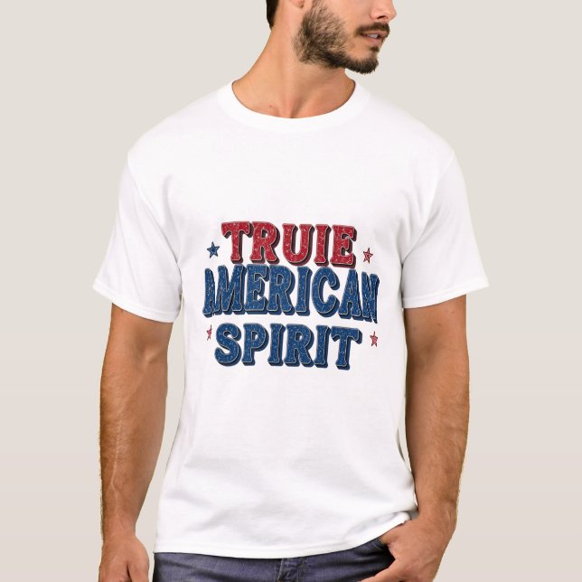 Camiseta Verdadeiro Espírito Americano (Frente)