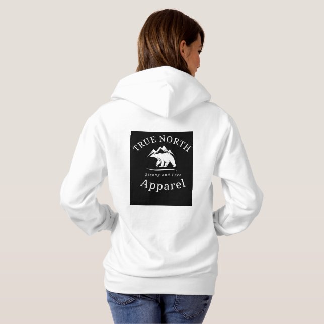 Camiseta Verdadeiro Norte Origina do Canadá (Parte Traseira Completa)