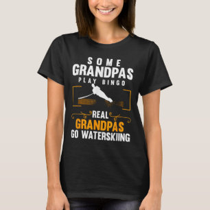 Camiseta Verdadeiros Avós Vão Descendo Água Homens Descendo