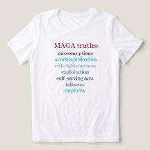 verdades do MAGA mensagem anti-MAGA