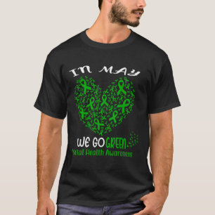 Camiseta Verde - A Consciência Mental Americana Em Maio