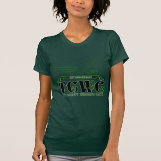 Camiseta Verde da edição limitada do logotipo do