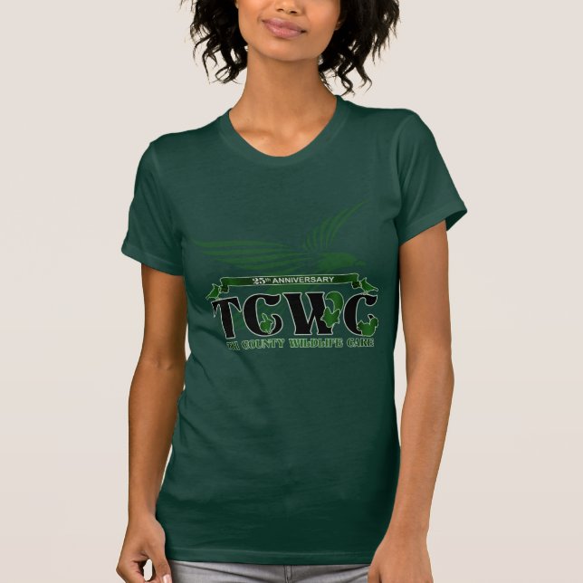 Camiseta Verde da edição limitada do logotipo do (Frente)