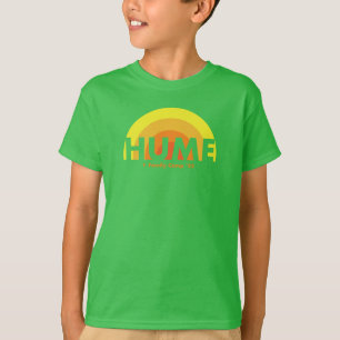 Camiseta Verde da Equipe da Criança