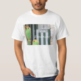 Camiseta Verde de Cacto Funky Real Softie
