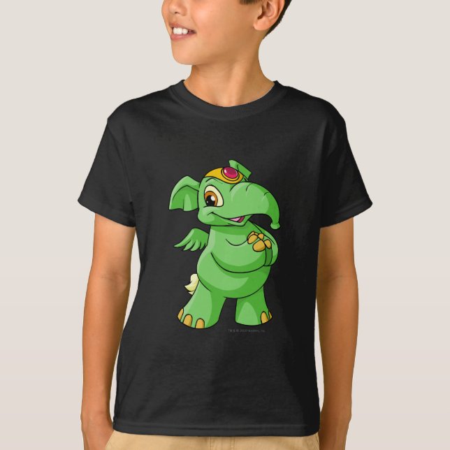 Camiseta Verde de Elephante (Frente)