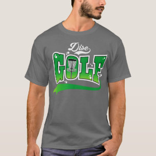 Camiseta Verde de Golfe de Disco
