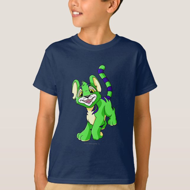 Camiseta Verde de Kougra (Frente)