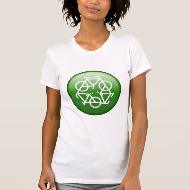 Camiseta Verde de ReBicycle (Frente)