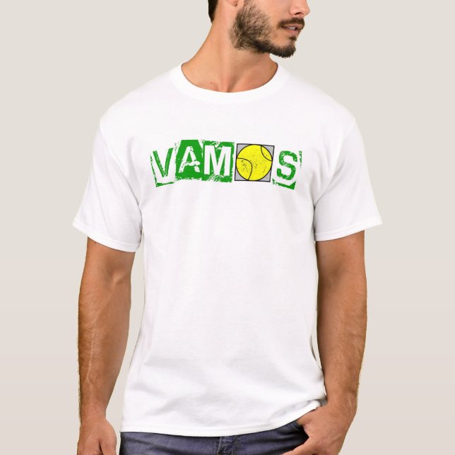 Camiseta Verde de VAMOS (Frente)