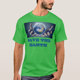 Camiseta verde masculina