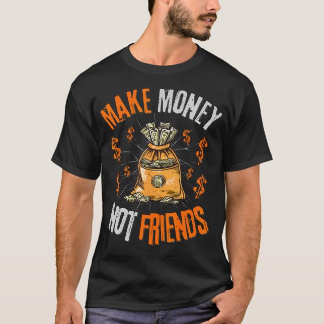 Camiseta Verde-Oliva E Laranja (Frente)