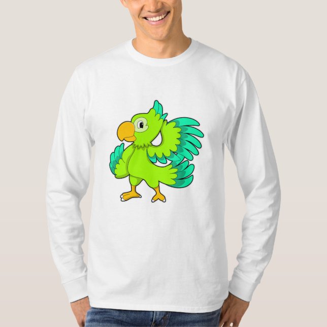 Camiseta Verde-papagaio (Frente)