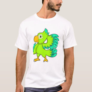 Camiseta Verde-papagaio