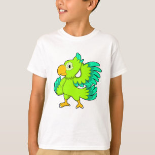 Camiseta Verde-papagaio