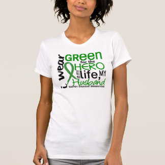 Camiseta Verde para a doença renal do marido do herói 2