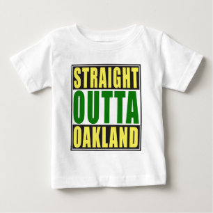 Camiseta Verde reto de Outta Oakland