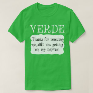 Camiseta verde Sauce