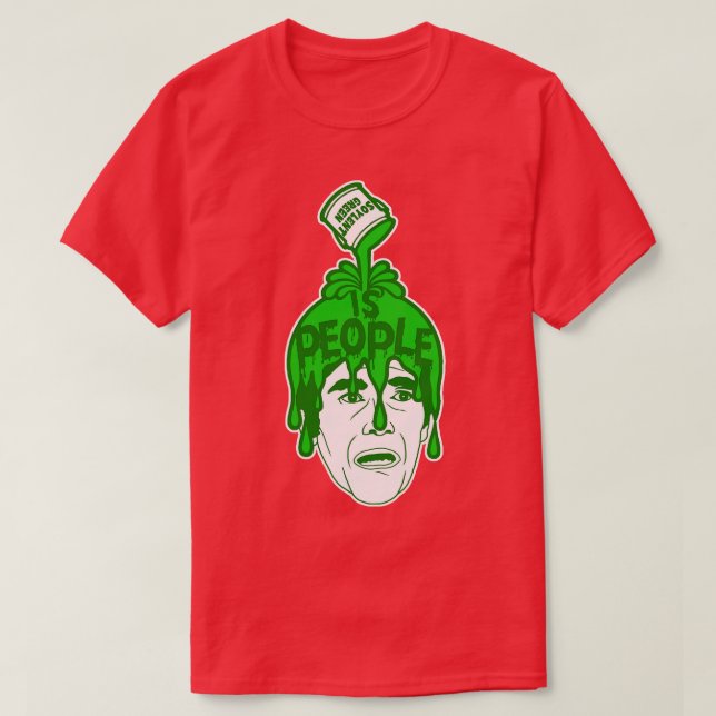 Camiseta Verde Soylent É PESSOAS (Frente do Design)