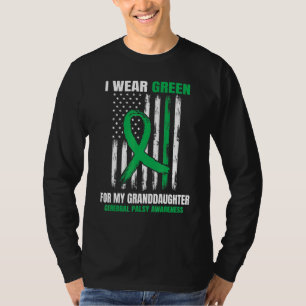 Camiseta Verdes Cerebrais Sensibilização Vovó Vovô Ame