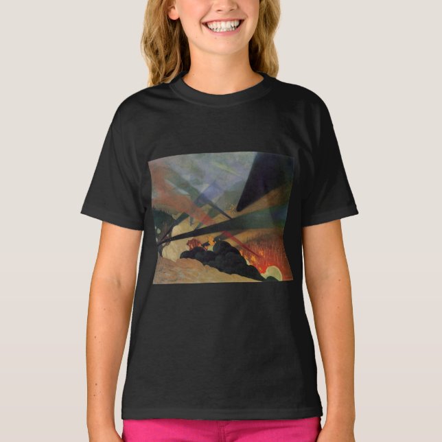 Camiseta Verdun (1ª Cena de Batalha da Guerra Mundial) (por (Frente)