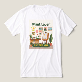 Camiseta Verdura Personalizada & Design de Espaço de Trabal