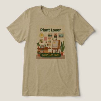 Camiseta Verdura Personalizada & Design de Espaço de Trabal