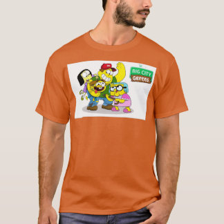 Camiseta Verduras de grandes cidades